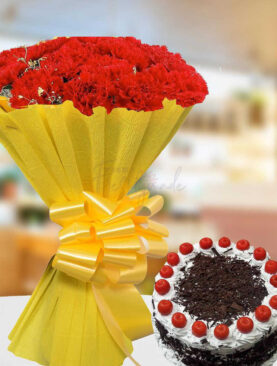 Love of Chocolate and Carnations
