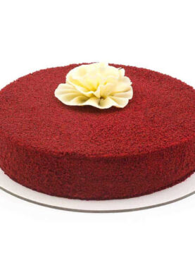 Red Velvet Nut Cake