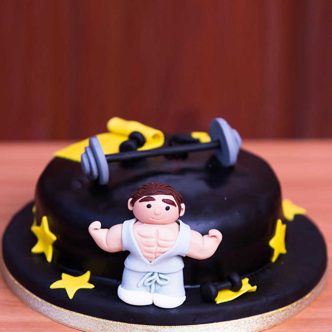 Funny Fitness Dessert Cake Exercise Workout Gift